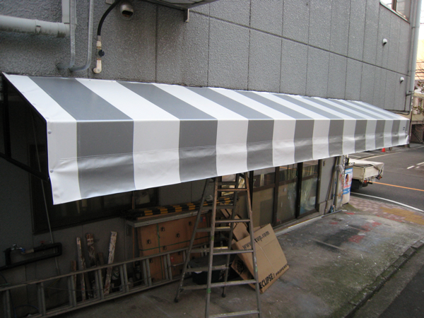 固定式テント　施工例9